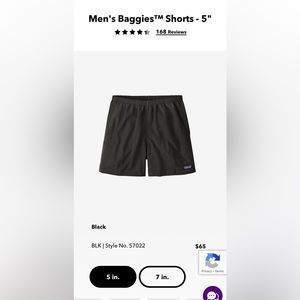 Mens Patagonia shorts